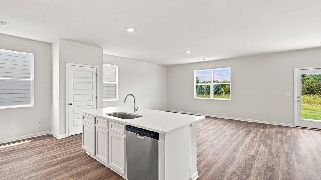 Furnished interior view inside a new home in Shoal Creek, Hampton (Image 10).