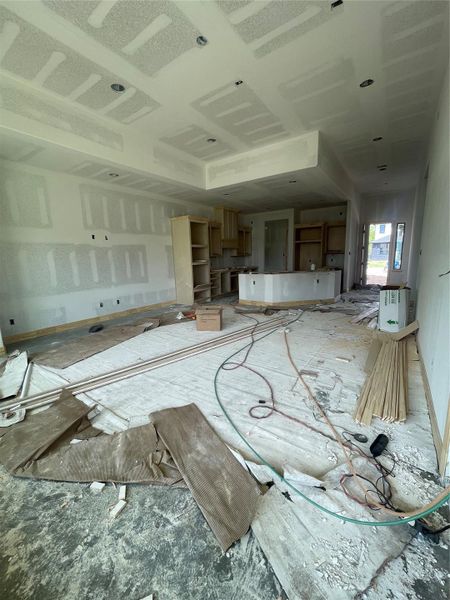 In-progress construction of a new home in , Willis, TX (Image 15).