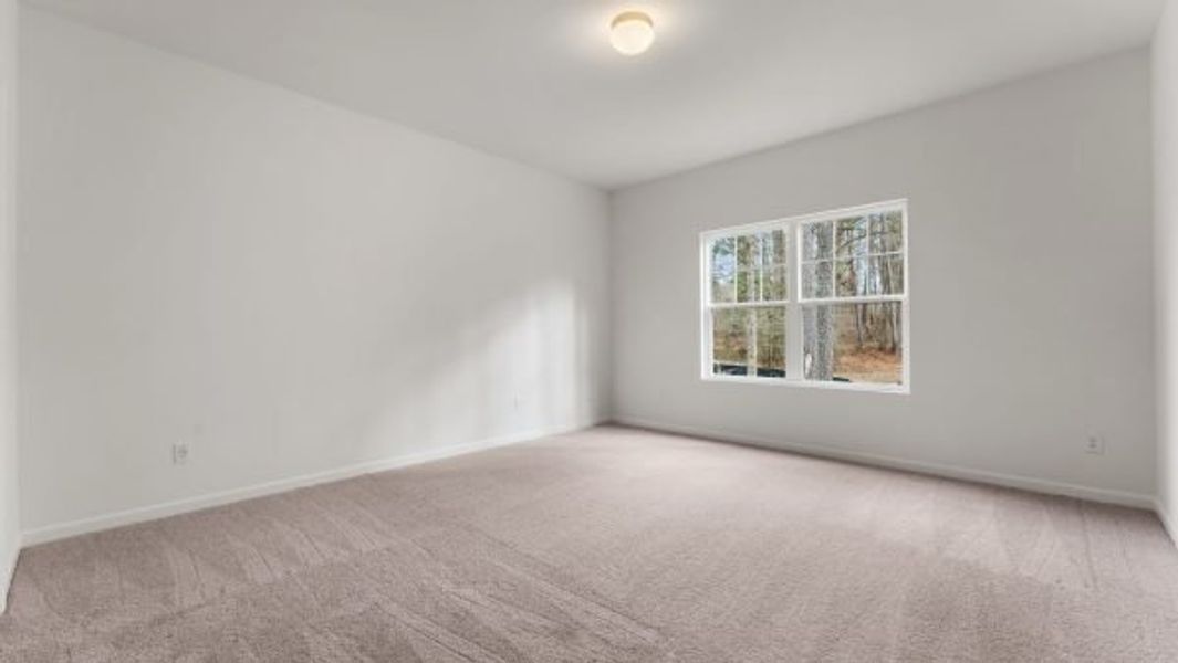 Representative unfurnished interior of a home built from the Elmsworth by Piedmont Residential in Clemit Harris Place, Newnan (Image 16).