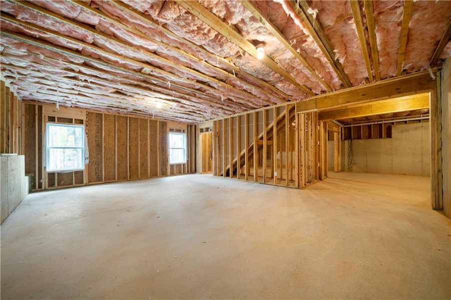 In-progress construction of a new home in , Dallas, GA (Image 33).