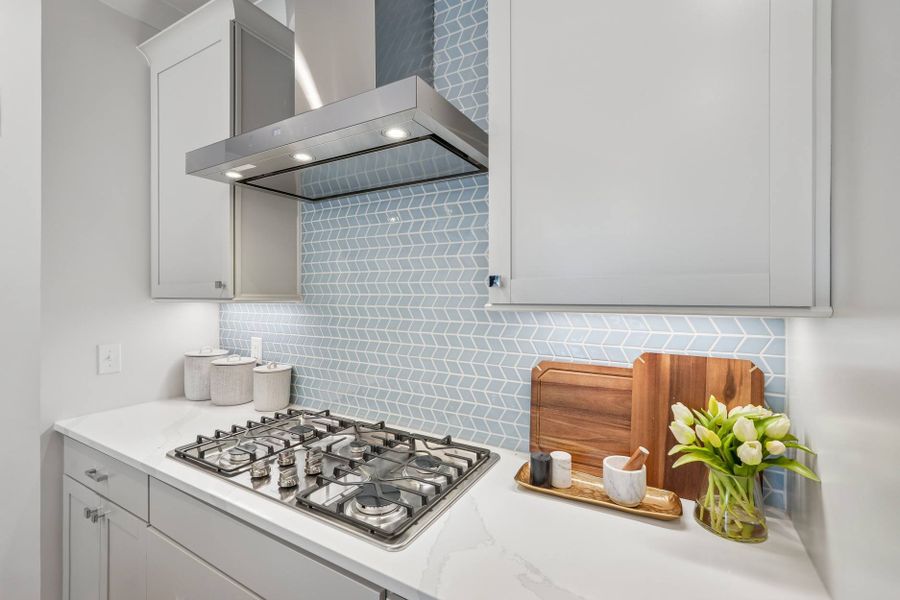 Representative interior finishes for a home built from the Sampson by Tri Pointe Homes in The Townes at NoVi, Pittsboro (Image 21).