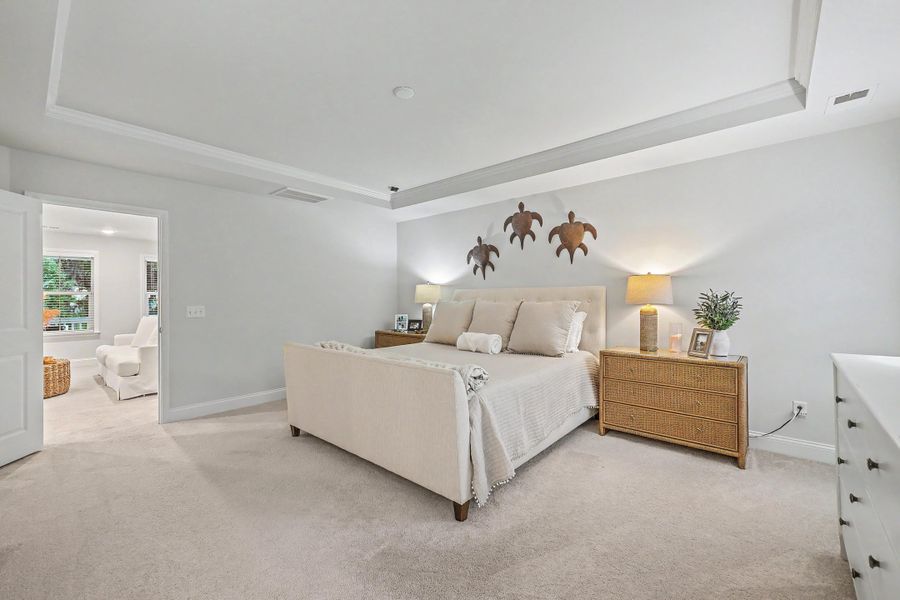 Furnished interior view inside a new home in Sea Island Preserve, Johns Island (Image 44).