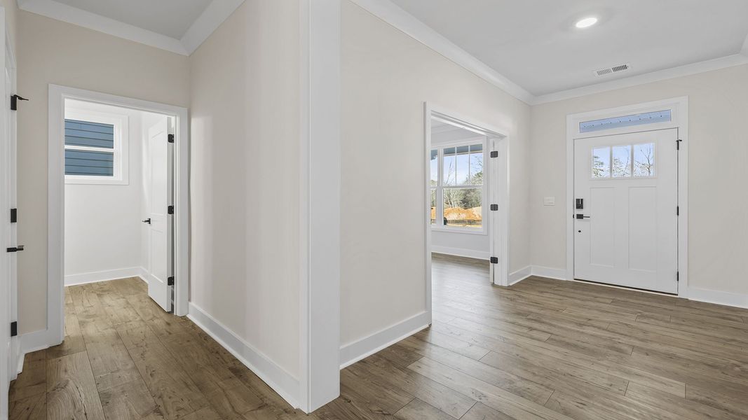 Spacious, unfurnished interior of a new home in Whitehawk Meadows, Travelers Rest (Image 19).