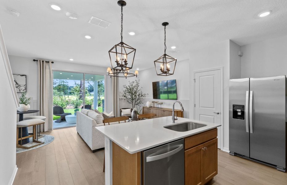Representative furnished interior of a home built from the Marisol by Pulte Homes in Canopy Preserve, Deland (Image 17). Representative furnished interior of a home built from the Marisol by Pulte Homes in Canopy Preserve, Deland (Image 17).