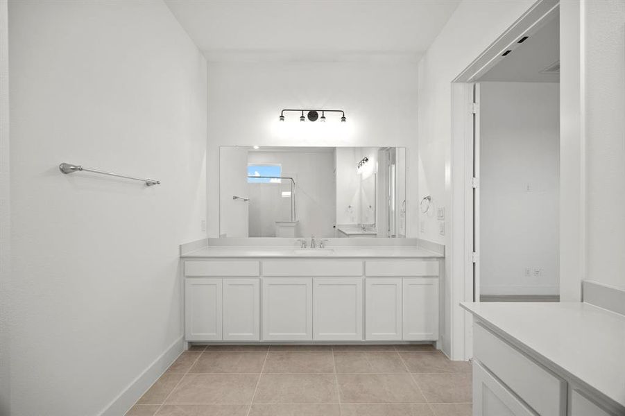 Furnished interior view inside a new home in The Heights at Uptown Celina, Celina (Image 17).