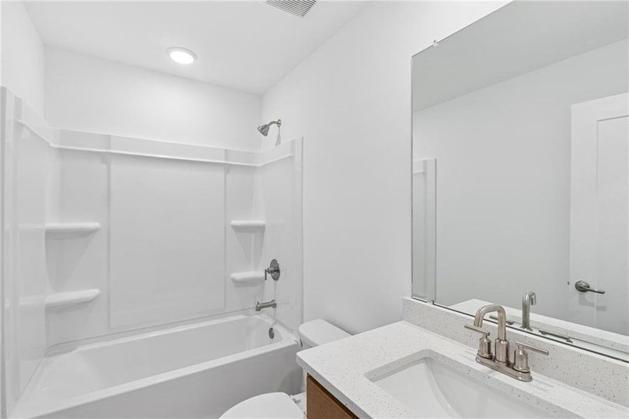 Furnished interior view inside a new home in Grandview Terrace, Canton (Image 7). Furnished interior view inside a new home in Grandview Terrace, Canton (Image 7).