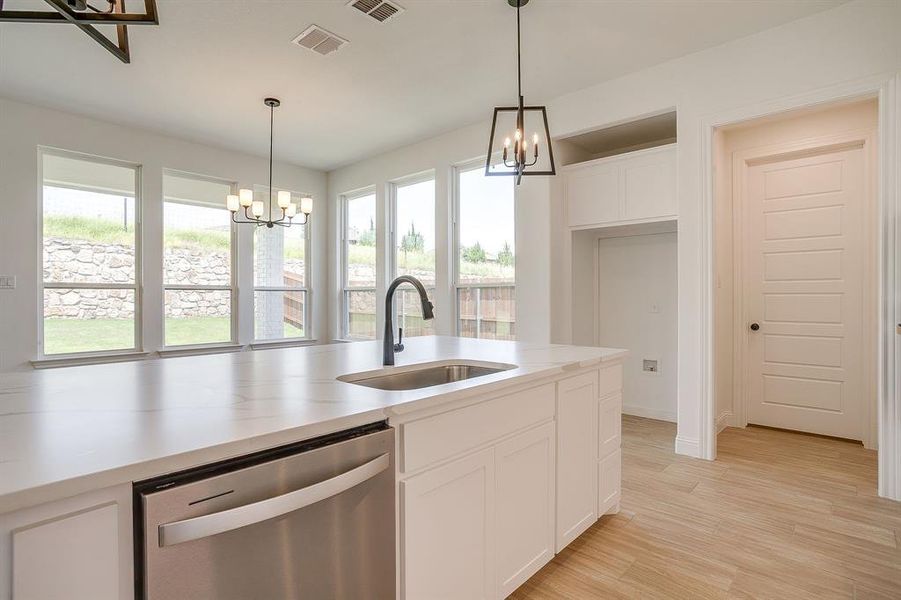Furnished interior view inside a new home in Whitestone Crest, Benbrook (Image 15).