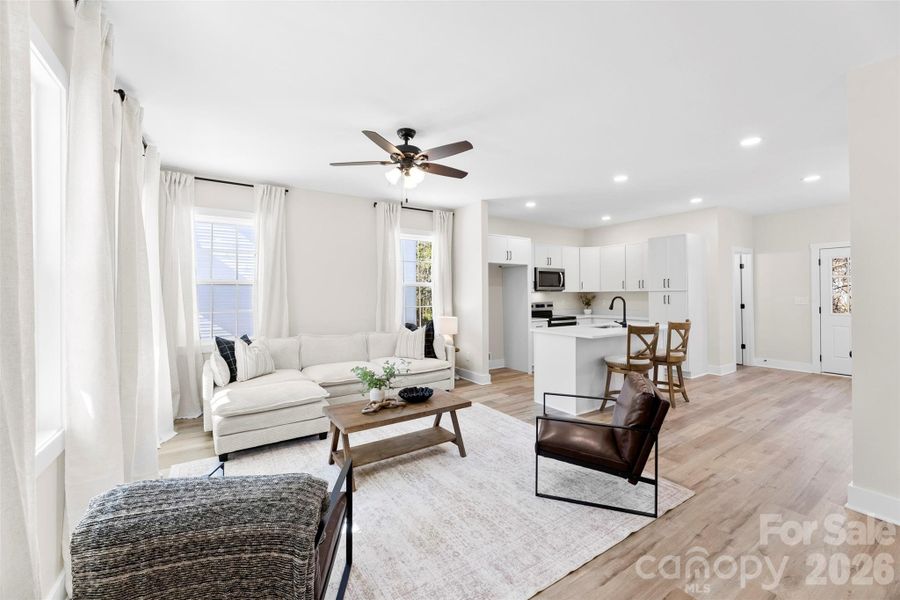 Furnished interior view inside a new home in , Shelby (Image 13).