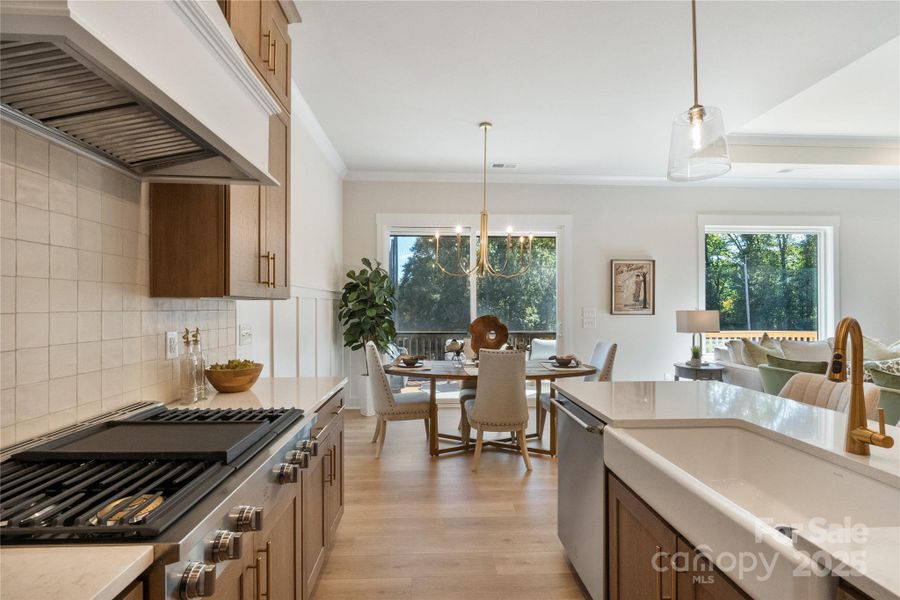 Furnished interior view inside a new home in , Fort Mill (Image 26).