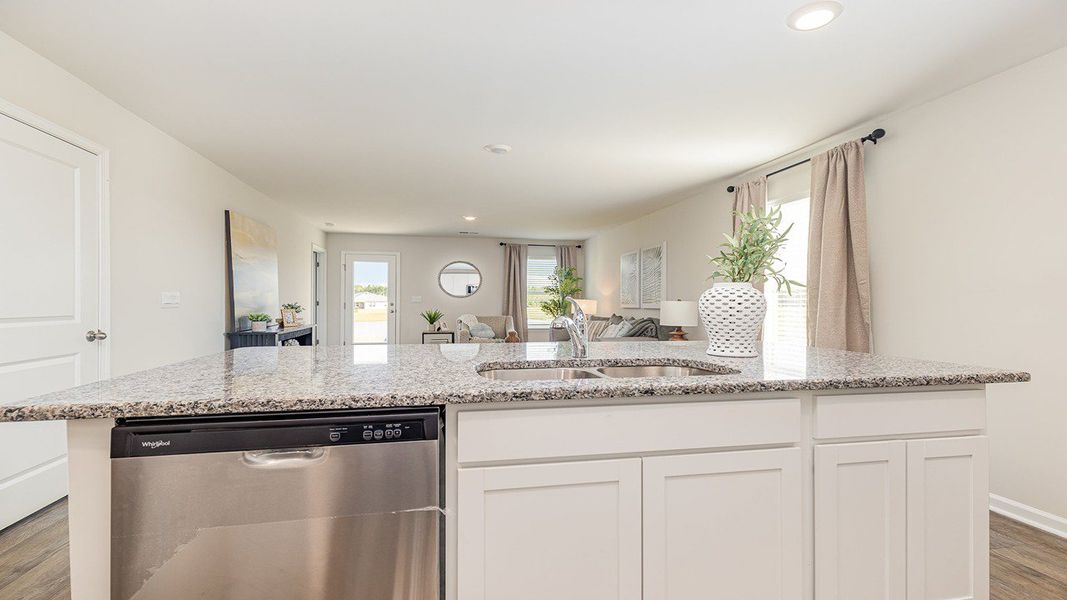 Furnished interior view inside a new home in The Bluffs at Mill Creek, Florence (Image 5). Furnished interior view inside a new home in The Bluffs at Mill Creek, Florence (Image 5).