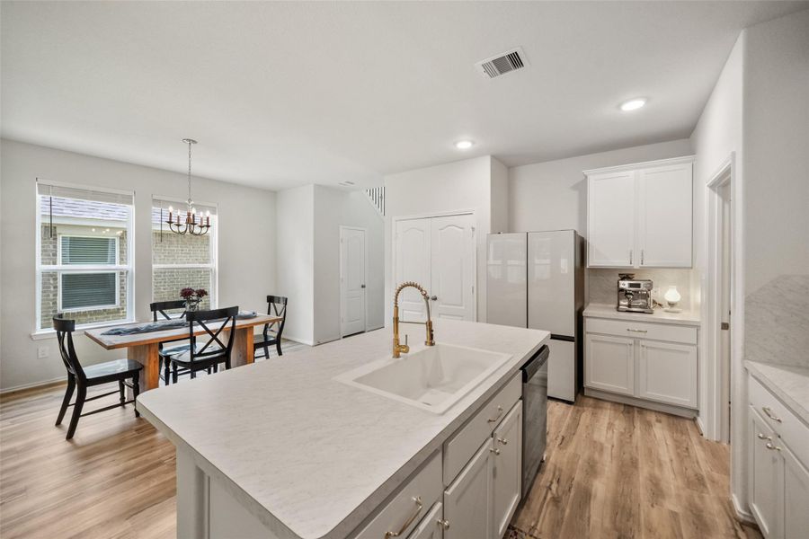 Furnished interior view inside a new home in , Magnolia (Image 13).