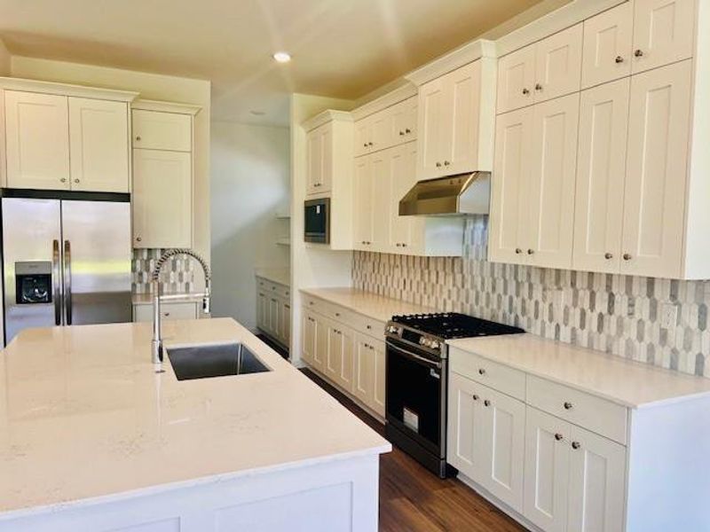 Furnished interior view inside a new home in Jordan Ranch: Pinnacle Collection, Fulshear (Image 9).