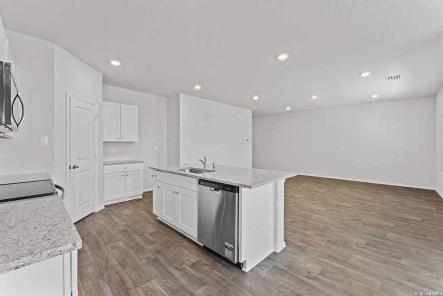 Furnished interior view inside a new home in Laurel Vistas, San Antonio (Image 11).