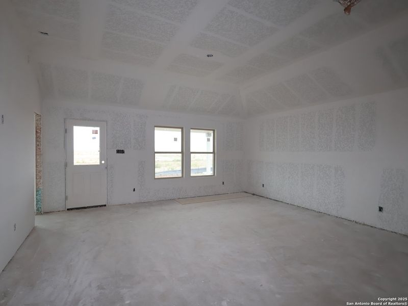 In-progress construction of a new home in Meadows at Clear Springs, New Braunfels, TX (Image 28).