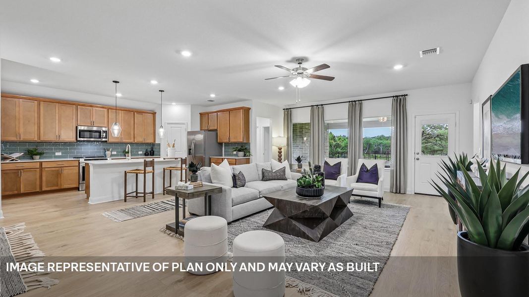 Furnished interior view inside a new home in Riverview, Georgetown (Image 30).