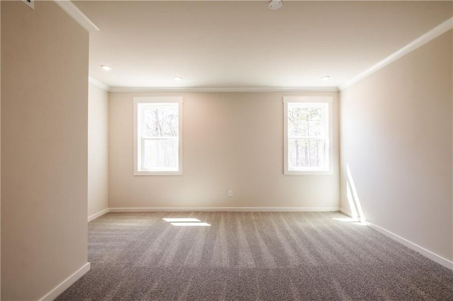 Spacious, unfurnished interior of a new home in Cambridge at Steels Bridge, Canton (Image 26).