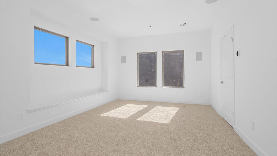 Spacious, unfurnished interior of a new home in Grange 50', Katy (Image 12). Spacious, unfurnished interior of a new home in Grange 50', Katy (Image 12).