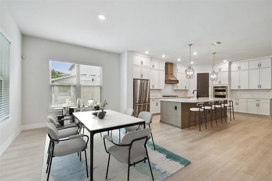 Furnished interior view inside a new home in , Tampa (Image 5).