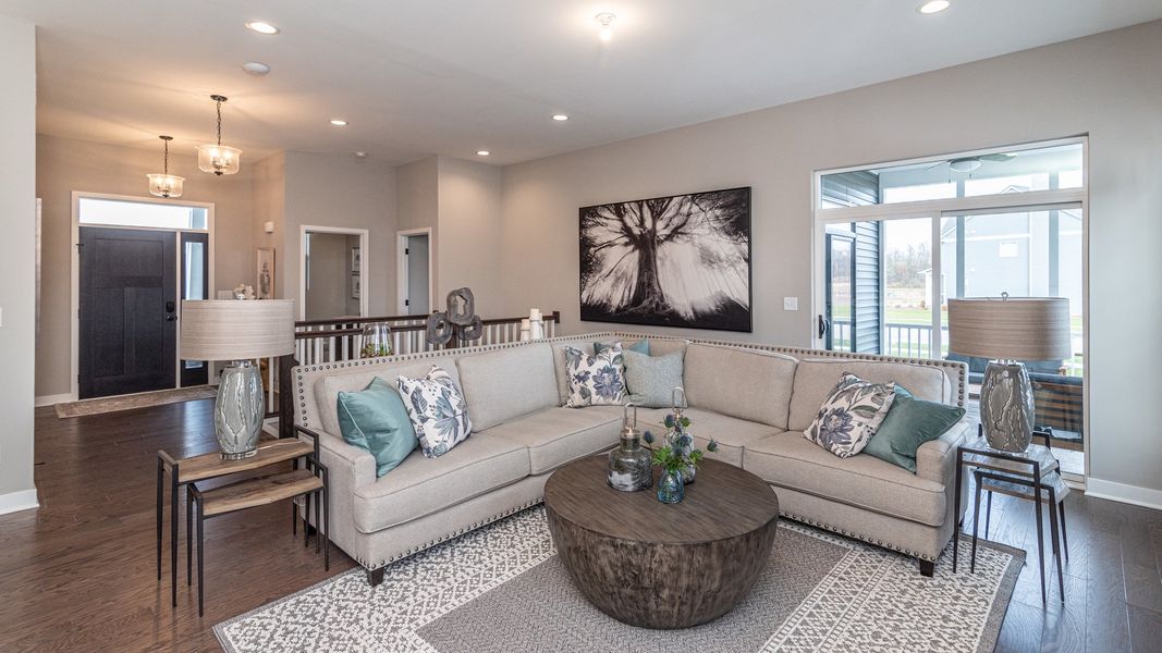 Representative furnished interior of a home built from the The Natural by Norfolk Homes in Coronado Estates, Jackson (Image 12).
