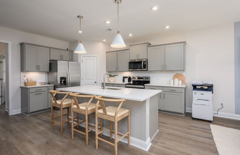Furnished interior view inside a new home in Waterways, Richmond Hill (Image 29).