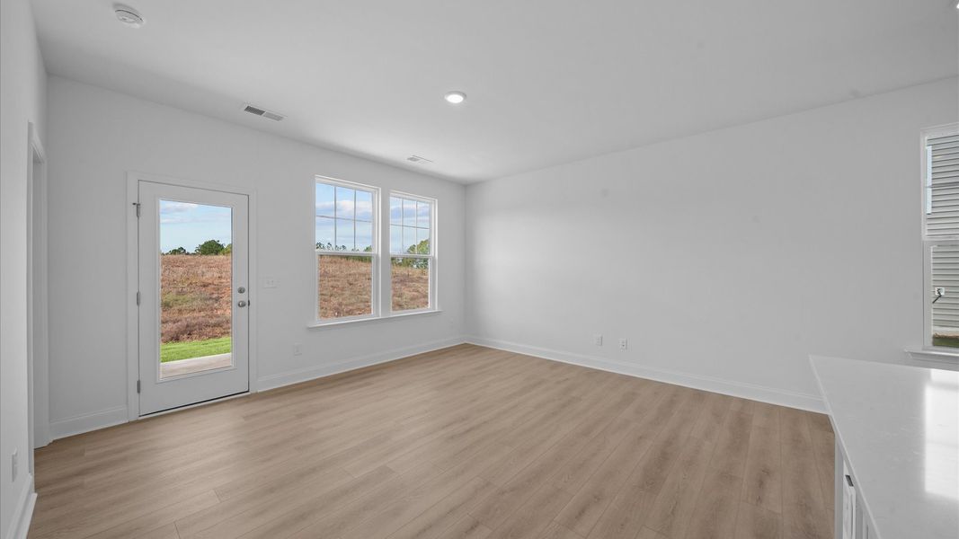 Representative furnished interior of a home built from the Freesia by DRB Homes in Essex Village, Franklinton (Image 16).