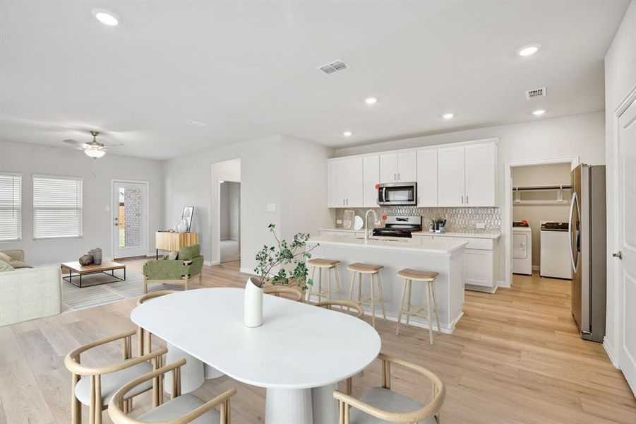 Photo is not of the actual home, but is an inspirational photo of builder’s model home and may depict options, furnishings, and/or decorator features that are not included. Photo is not of the actual home, but is an inspirational photo of builder’s model home and may depict options, furnishings, and/or decorator features that are not included.