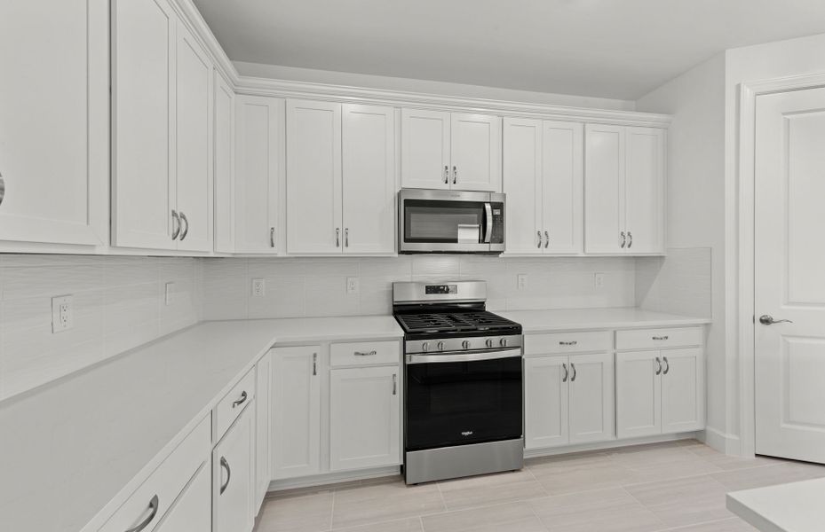 Furnished interior view inside a new home in Terreno, Naples (Image 6).