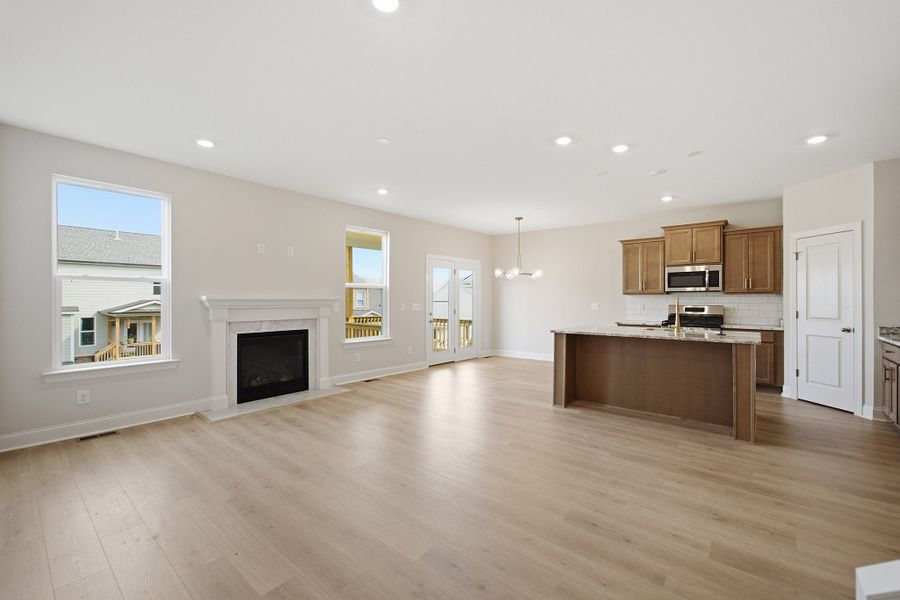 Spacious, unfurnished interior of a new home in McCain's Station, Gallatin (Image 25). Spacious, unfurnished interior of a new home in McCain's Station, Gallatin (Image 25).