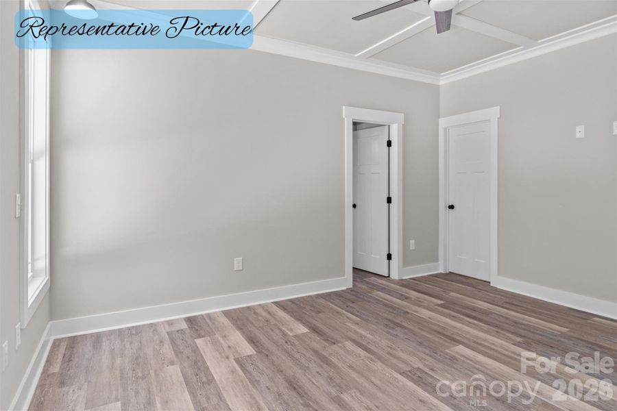 Spacious, unfurnished interior of a new home in , Albemarle (Image 17).