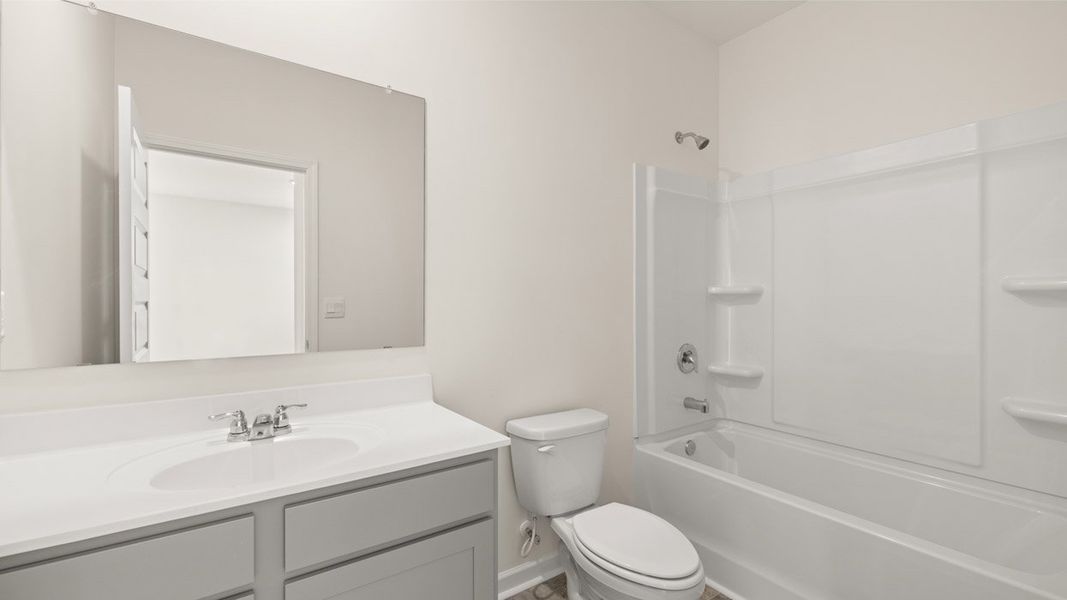 Furnished interior view inside a new home in The Abbey at Trolley Run Station, Aiken (Image 11).