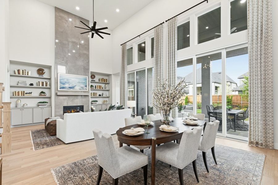 Representative Dining Room - some options shown