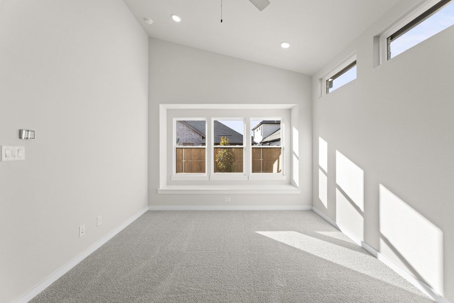 Spacious, unfurnished interior of a new home in Willow Grove Single-Family Homes, Melissa (Image 24).