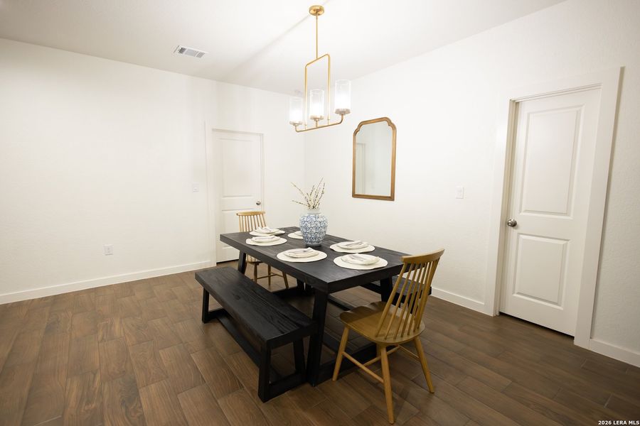 Furnished interior view inside a new home in , San Antonio (Image 16).