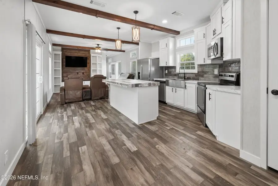 Furnished interior view inside a new home in , Gainesville (Image 3).