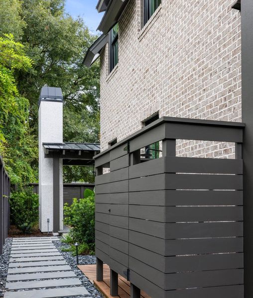 Exterior details and patio area of a home in , Mount Pleasant (Image 42).