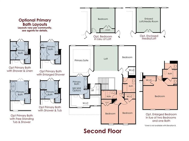 2D floor plan layout of this home in Ponderosa Farms Manor, Gainesville, GA (Image 6).