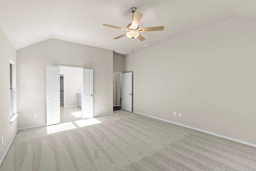 Spacious, unfurnished interior of a new home in The Highlands 45', Porter (Image 21).