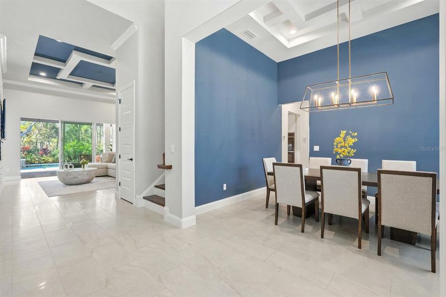 Furnished interior view inside a new home in , Palm Coast (Image 6).