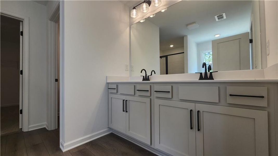 Furnished interior view inside a new home in The Estates at Casteel, Bethlehem (Image 10).