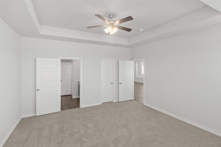 Spacious, unfurnished interior of a new home in Retreat at Fossil Creek, Fort Worth (Image 7). Spacious, unfurnished interior of a new home in Retreat at Fossil Creek, Fort Worth (Image 7).