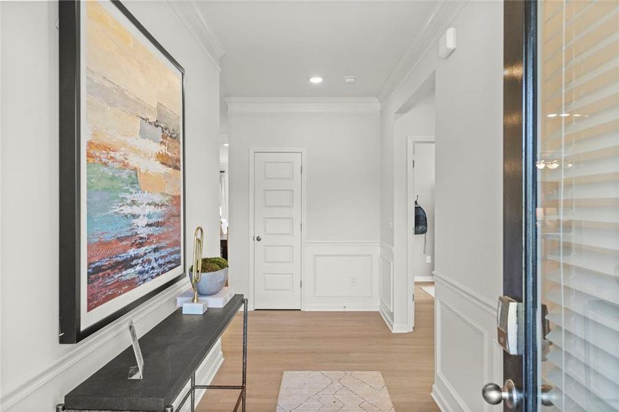 Furnished interior view inside a new home in Laurel Ridge, Rock Spring (Image 30).