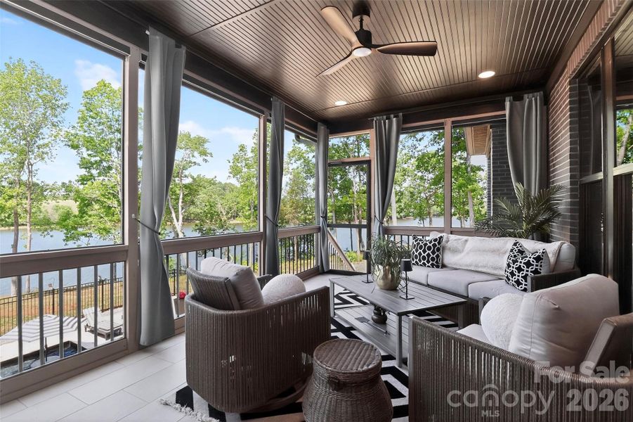 Exterior details and patio area of a home in , Monroe (Image 26).