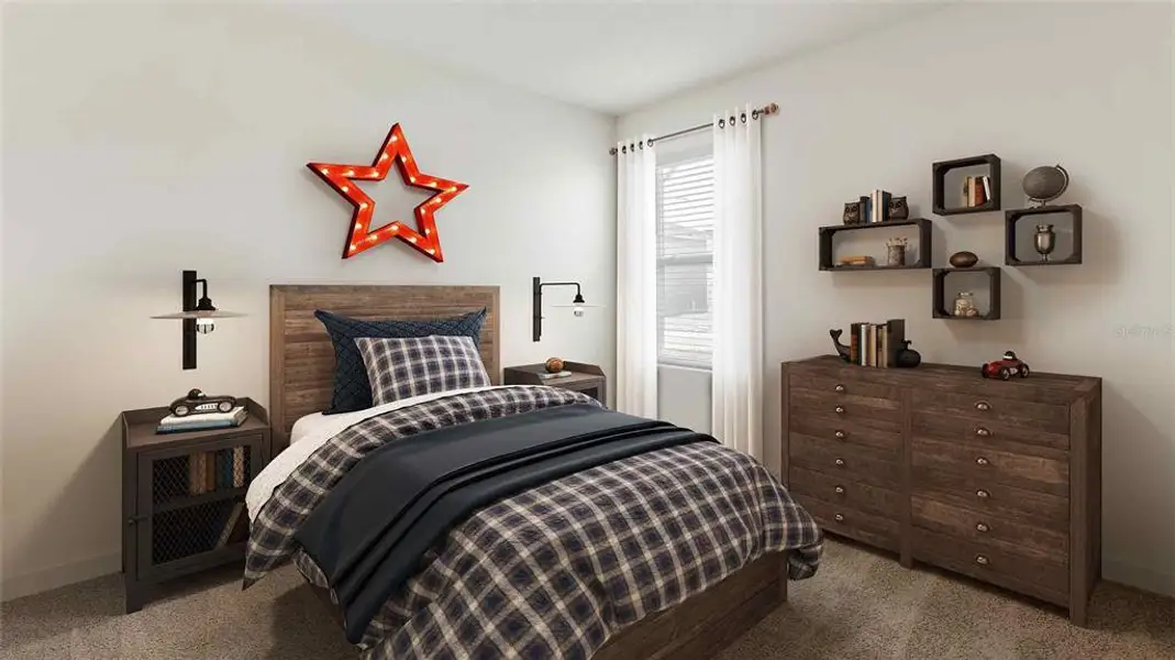 Furnished interior view inside a new home in , Dade City (Image 10).