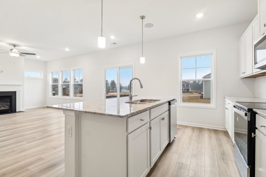 Furnished interior view inside a new home in Portrait Hills, Aiken (Image 4).