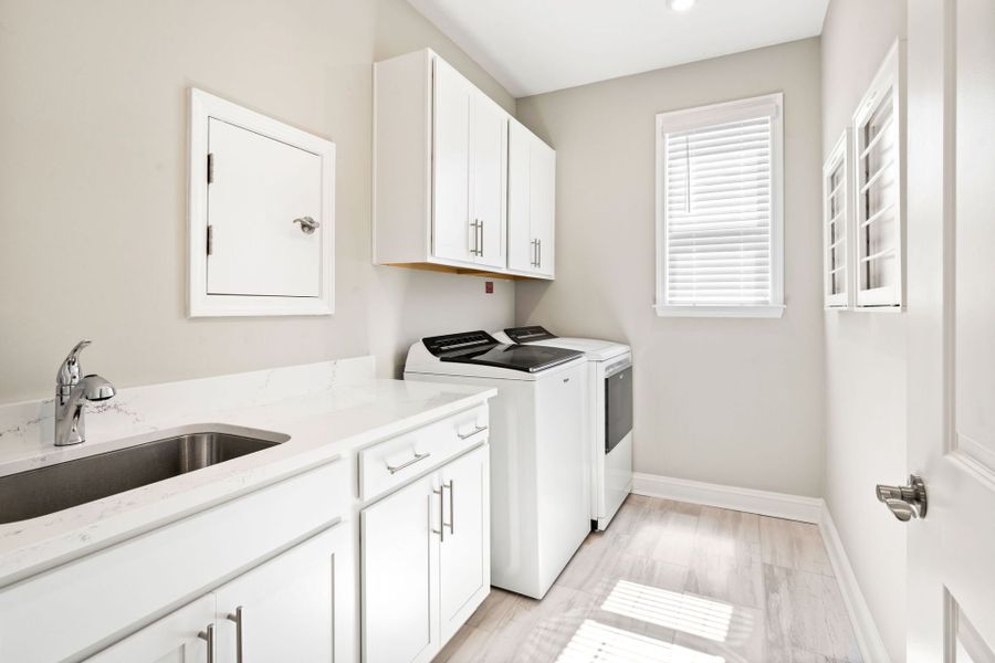 Furnished interior view inside a new home in Sun City Hilton Head, Bluffton (Image 36).