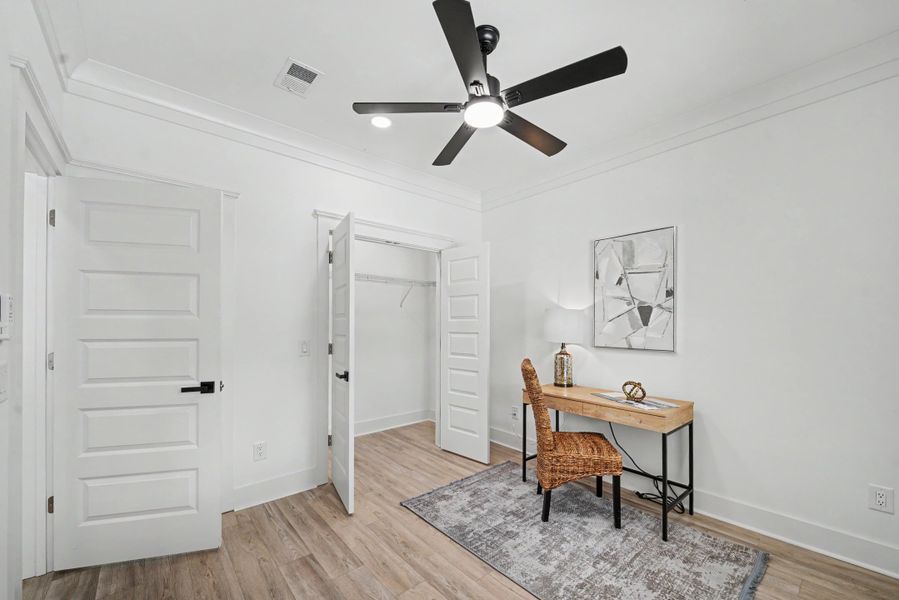 Furnished interior view inside a new home in , North Charleston (Image 23). Furnished interior view inside a new home in , North Charleston (Image 23).