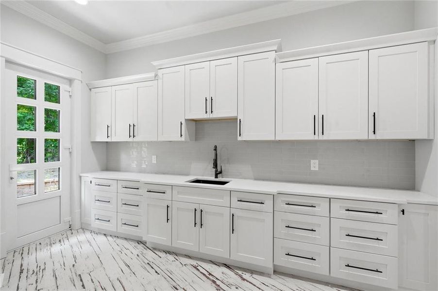 Furnished interior view inside a new home in , Roswell (Image 6).