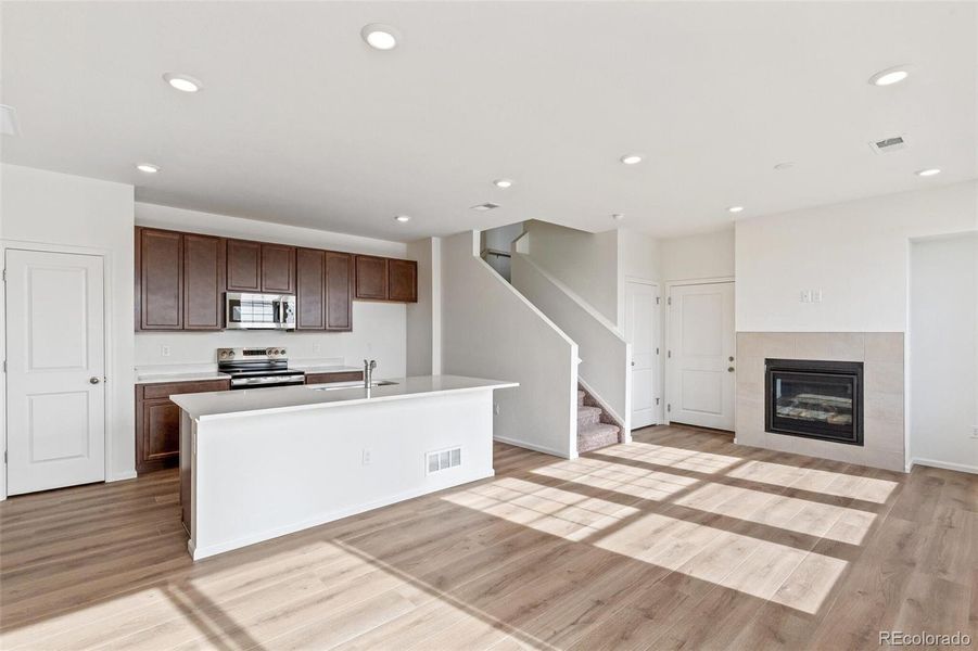 Furnished interior view inside a new home in Sky Ranch Villas, Watkins (Image 10). Furnished interior view inside a new home in Sky Ranch Villas, Watkins (Image 10).
