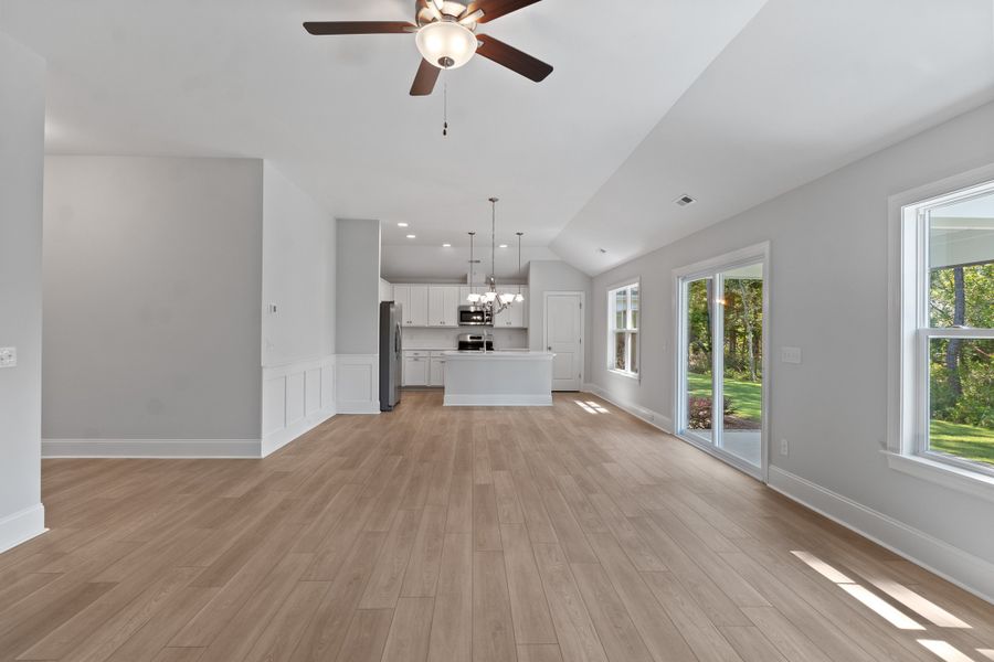 Representative unfurnished interior of a home built from the Sand Dune by Bill Clark Homes in Osprey Landing, Southport (Image 17).