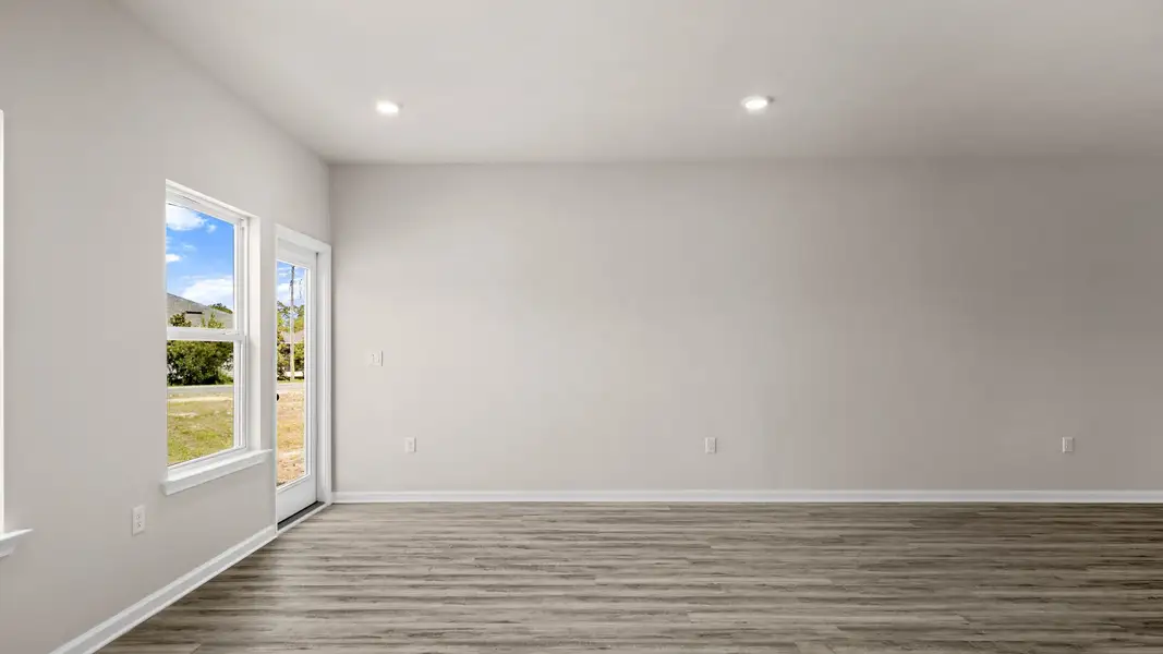 Representative unfurnished interior of a home built from the The Canmore by D.R. Horton in Salt Pines, Port Saint Joe (Image 21).